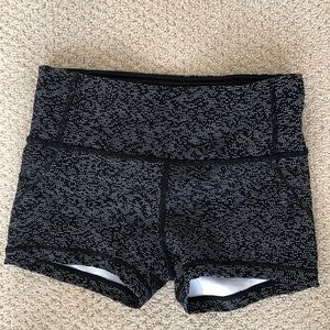 Lulu workout shorts